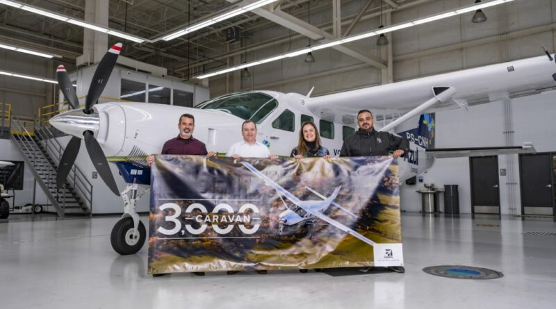 Textron Aviation Delivers 3000th Cessna Caravan
