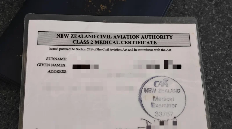 New Zealand CAA Moves to Digital Aviation Medical Certificates